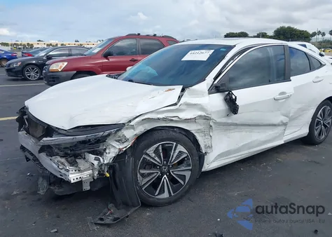 2017 Honda Civic Ex-T from USA, damaged, VIN 2HGFC1F35HH645373